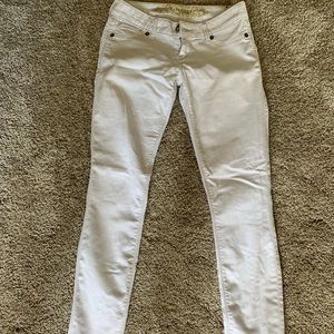 White Express skinny jeans